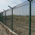 valla de puente de alambre soldado curvo