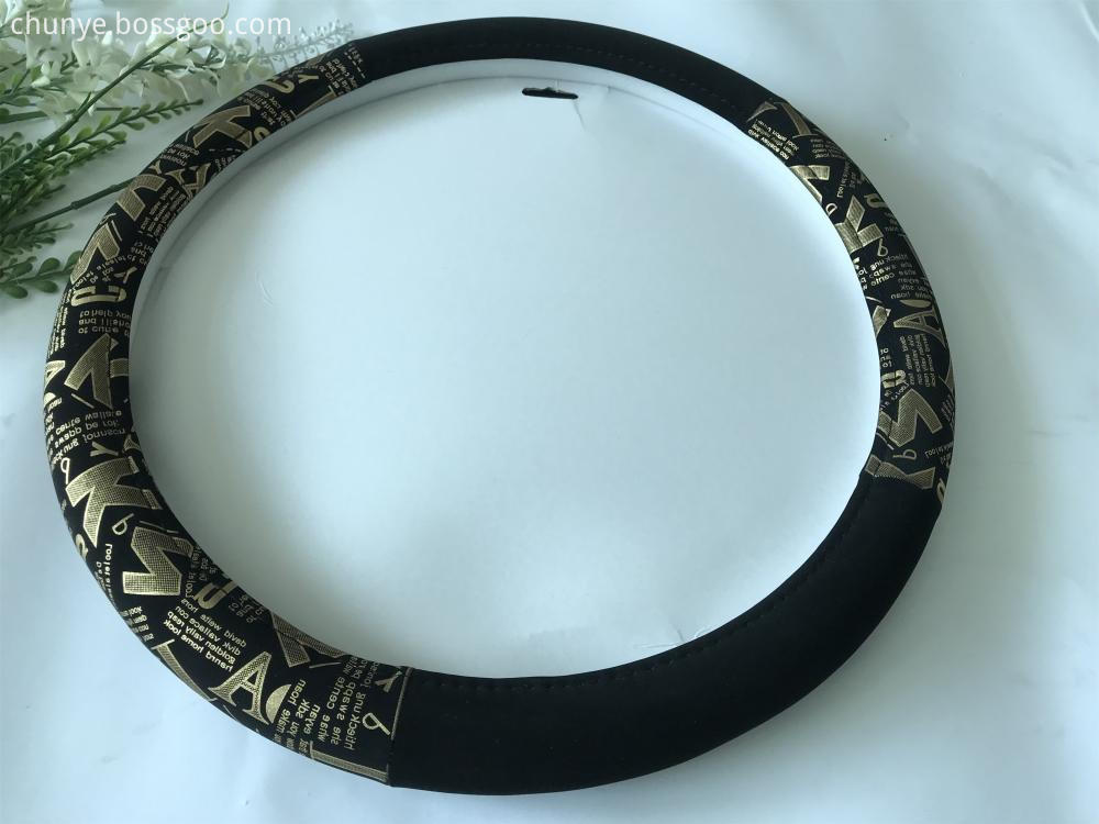 velour steering wheel cover