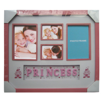 Baby Princess Red Lovely Collage Photo Frame