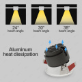 Aluminium led wall washer downlight anti-glare spotlight