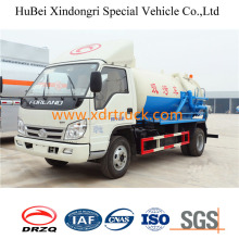 4cbm Euro 4 Foton Sewage Suction Truck with Good Design