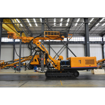 Solid Rock Bore Well Drilling Rig Machine