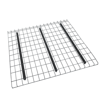 Plateau en acier de rangement pont en mailles de fil durable