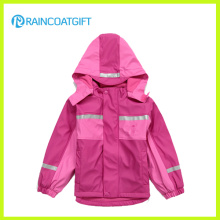 Waterproof Children′s PU Ski Suit Rum-018