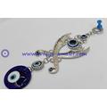 Turkish Evil Eye Hamsa Pendant Zulfiqar crossed swords machete wall home decoration