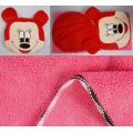 Cute Cartoon Microfiber Cushion Microfiber Blanket