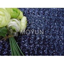 NYLON SPENDEX MESH WITH 3MM ALL OVER SEQUIN EMBD 50/52"