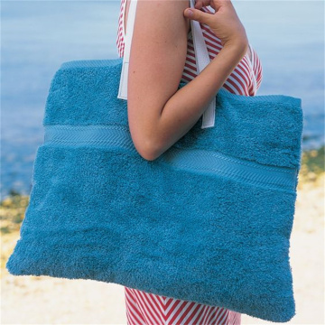 Sac serviette de plage Sac fourre-tout de serviette en coton