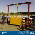 A fream single girder mobile gantry crane for sale