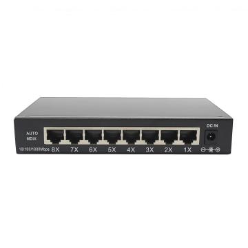 8GE Gigabit Switch mit 8 1000m Ports