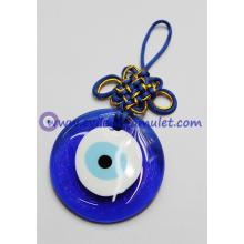 Glass Wall Hanging EVIL EYE PROTECTION Charm Amulet Evil Eye Decorative