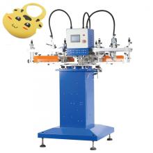 4 Color Baby Bib Siebdruckmaschine Silikondrucker