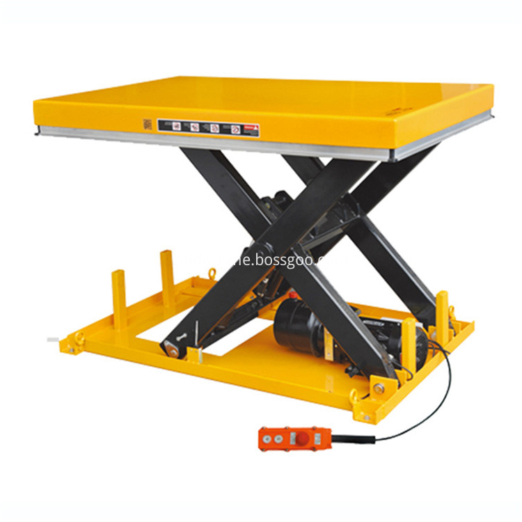 Heavy Duty Stationary Electric Hydraulic Scissor Lift Table