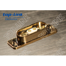 2pin männlicher und weiblicher magnetischer Pogo Pin Stecker mit USB Kabel