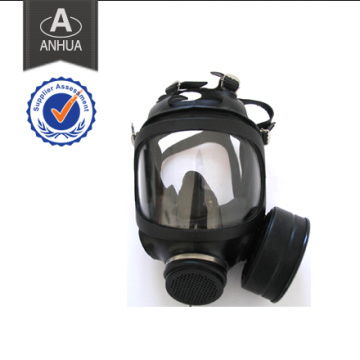 Military Full Face Gas Mask with Single Canister