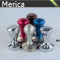 Aço inoxidável metal prata café tamper