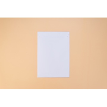 Envelope de bolso branco C5 Plus para material de escritório