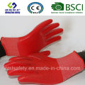 13G Polyester Shell mit Nitril beschichteten Arbeitshandschuhen (SL-N112)