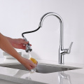 Mezclador de grifo de lavabo con manguera flexible