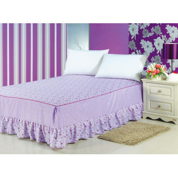 Printed Dust Ruffle Bed Skirt Fitted Bed Skirt