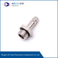 Air-Fluid  Male Pipe Thread Brass Hex Nipple