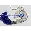 Flowers Evil Eye Keychain Wholesale