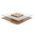 Tables basses contemporaines table basse en noix