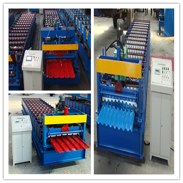 Widen Trapezoidal Roofing Sheet Cold Roll Making Machine