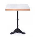 Marble Multi-layer Plywood Square Restaurant Dining Tables