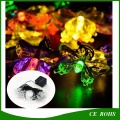 20LED Colorful Butterfly Waterproof Christmas Outdoor Garden Solar LED Décoration Light Solar String Lights