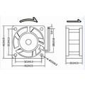 5V 12V 24V DC Kühlung ruhig 40mm Lüfter 40 X 40 X 20 4cm CPU Axialventilator