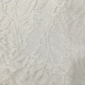 Leaves Pattern Garment Polyester Lace Fabric