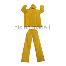 PVC / Poliéster impermeable ropa de trabajo al aire libre impermeable Ruitsuit (RWB03)