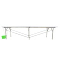 4m/8m Stainless Steel Shelf  Flat Hydroponic System