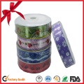 Festival Decoration Colorful Printed Ribbon Roll