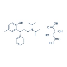 Tolterodine tartrateLicensed by Pfizer 124937-52-6