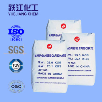 Carbonato de manganês (MnCO3 44% min) com preço competitivo