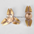 Hot Finger Spinner Torqbar Messing EDC Spielzeug Spinner Fidget (Gold)