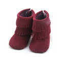 Großhandel Wildleder Baby Stiefel Mokassins