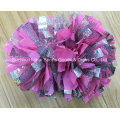 Plastic Mixs Metallic POM POM