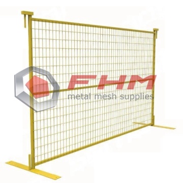 PVC Coated Canada Temporary Fence for Construction