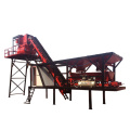 HZSY25 small mobile concrete batching plant for sale