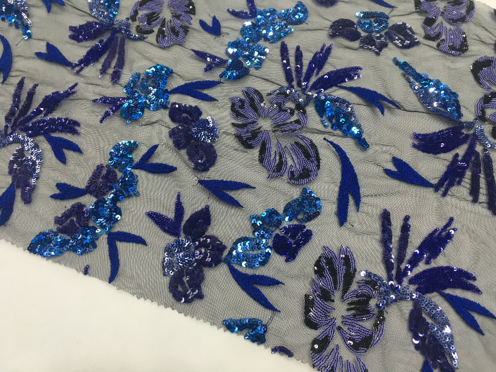 Sequin Embroidery Fabric