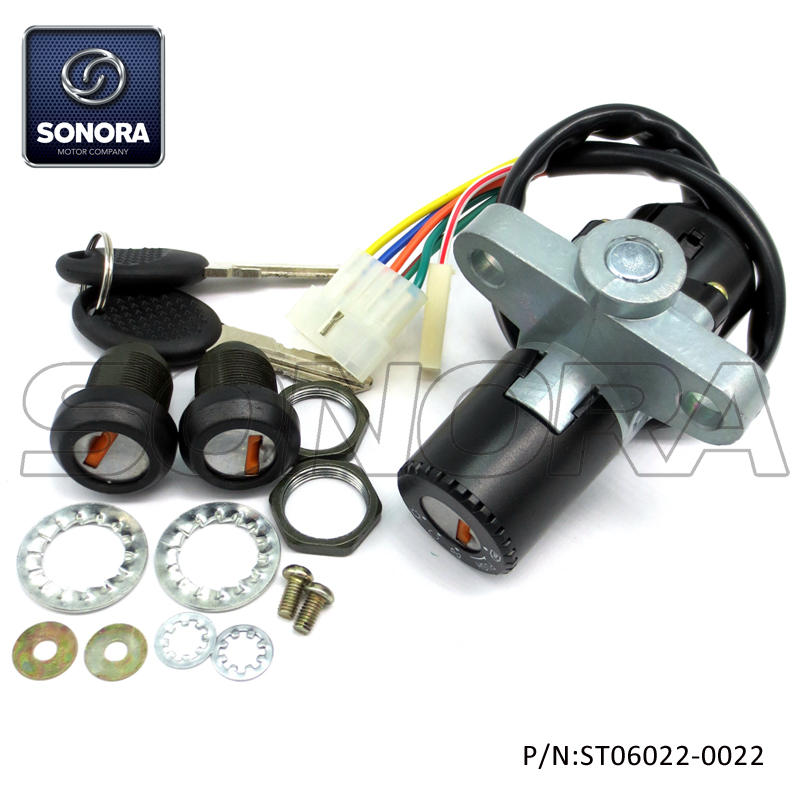 ST06022-0022 DERBI SENDA 5 wires lock set (1)