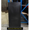 Black Pom Plastic Blechetechnik Blatt