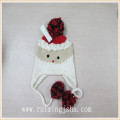 girls pompom Earflap Knitted beanie