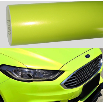 satin metallic buds green car wrap vinyl