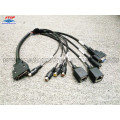 Conjuntos de cables de audio moldeados