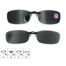 Promotion Polarized Clip on Gafas de sol Eyewear Tac UV400 Driving Glasses (shape 10)