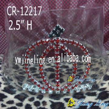 Forma de abóbora Halloween Tiara coroa